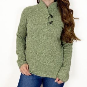 The North Face Green Pullover Top